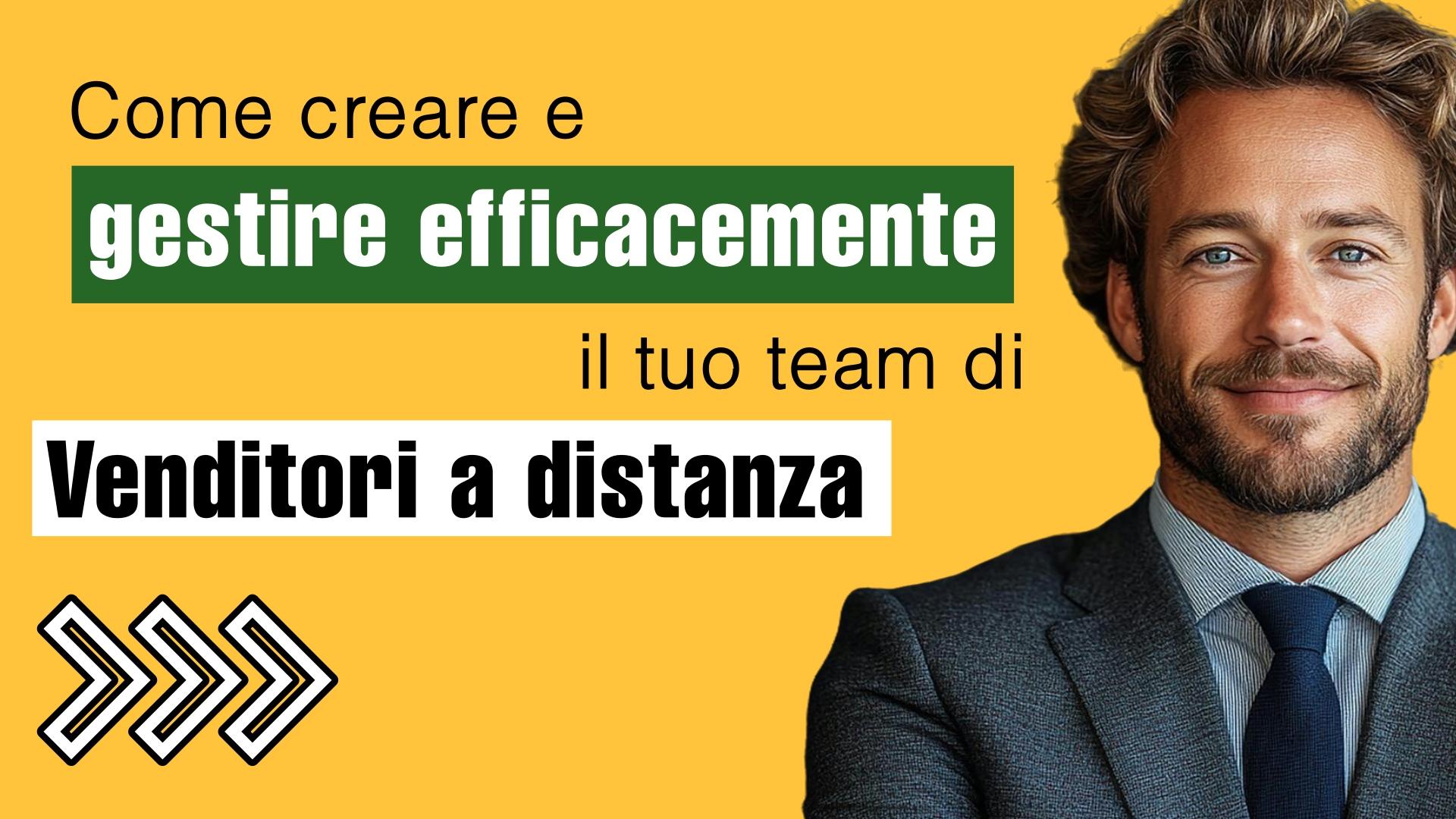 Remote selling - vendere a distanza corso