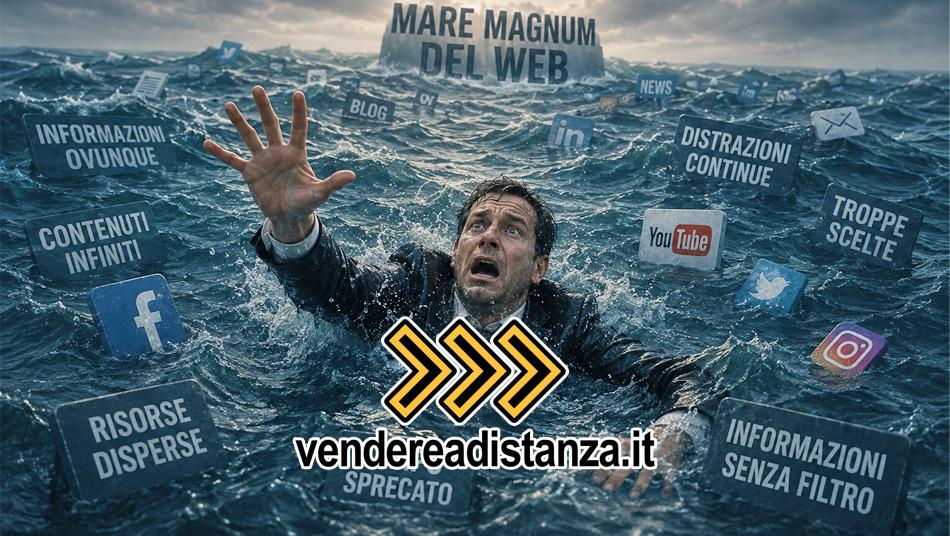 Perché un Venditore Senza una Struttura è un Naufrago nel Mare Magnum di Internet