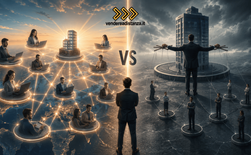 Costruire la propria Rete di Vendita a Distanza vs Sales Agency: Qual è la scelta strategica vincente?