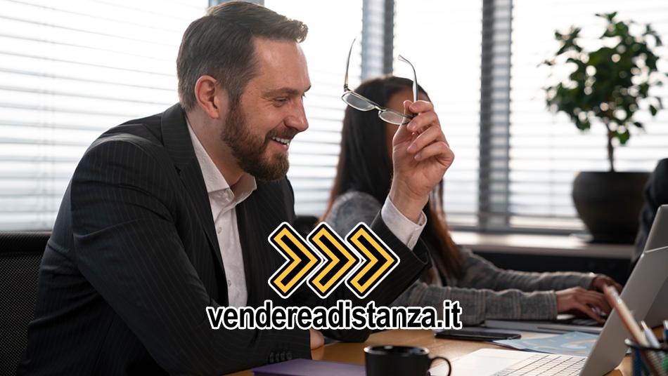 Venditori e promotori che lavorano a distanza