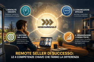 Remote Seller di Successo: Le 4 Competenze Chiave che Fanno la Differenza