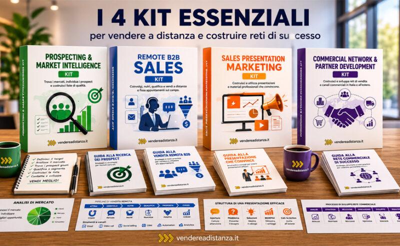 I Learning Kit di Vendereadistanza.it: L’Architettura Modulare per Potenziare e Scalare la Vendita B2B