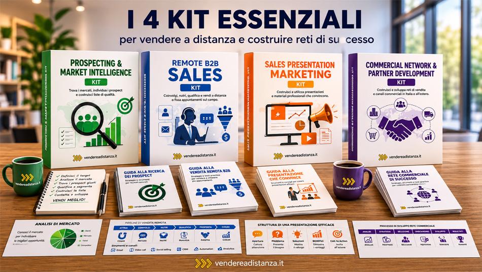 I Learning Kit di Vendereadistanza.it: L’Architettura Modulare per Potenziare e Scalare la Vendita B2B
