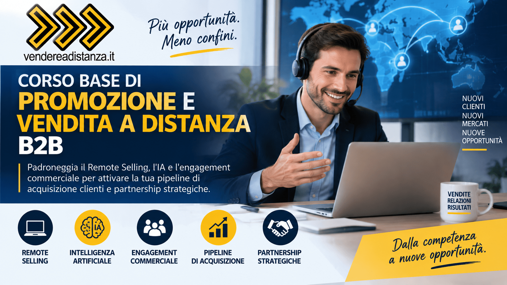 Corso base per la vendita a distanza
